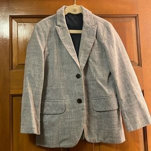 Cat & Jack  boys Blazer size 7 worn once blue navy lining buttons